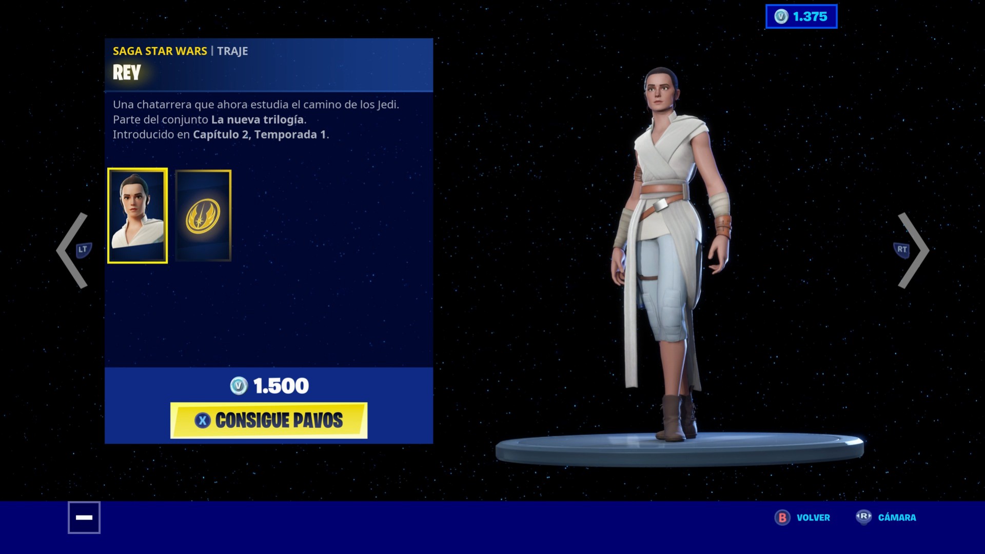 How To Get Rey Skin Fortnite Fortnite X Star Wars Consigue Los Skins De Rey Finn Y Sith Trooper Meristation