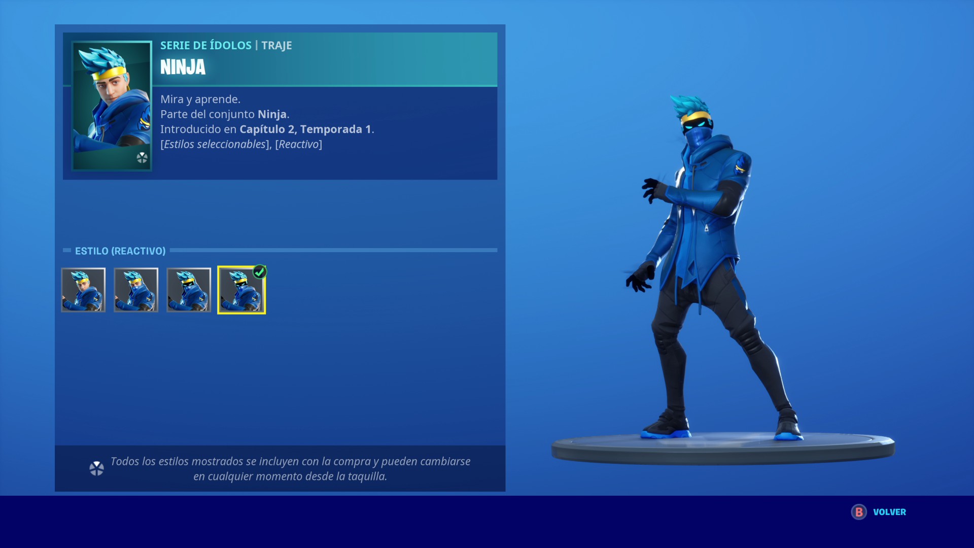 Fortnite Ninja 3 Fortnite Ya Disponible El Skin De Ninja Como Conseguirlo Meristation