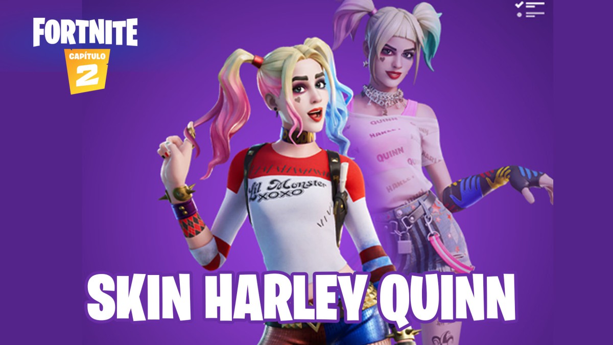 Fortnite Filtrado Un Skin De Harley Quinn Meristation