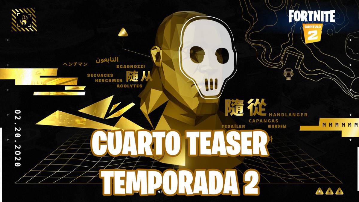 Fortnite 02 20 2020 Fortnite El Cuarto Teaser De La Temporada 2 Aparece En El Juego Mediante Un Hackeo Meristation