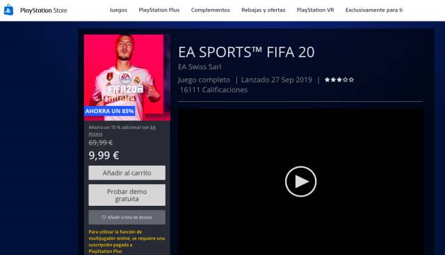 fifa 2021 ps store