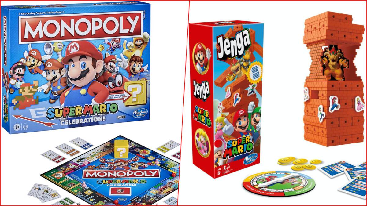 Super Mario 35th Anniversary Asi Son Los Nuevos Monopoly Y Jenga Confirmados Meristation