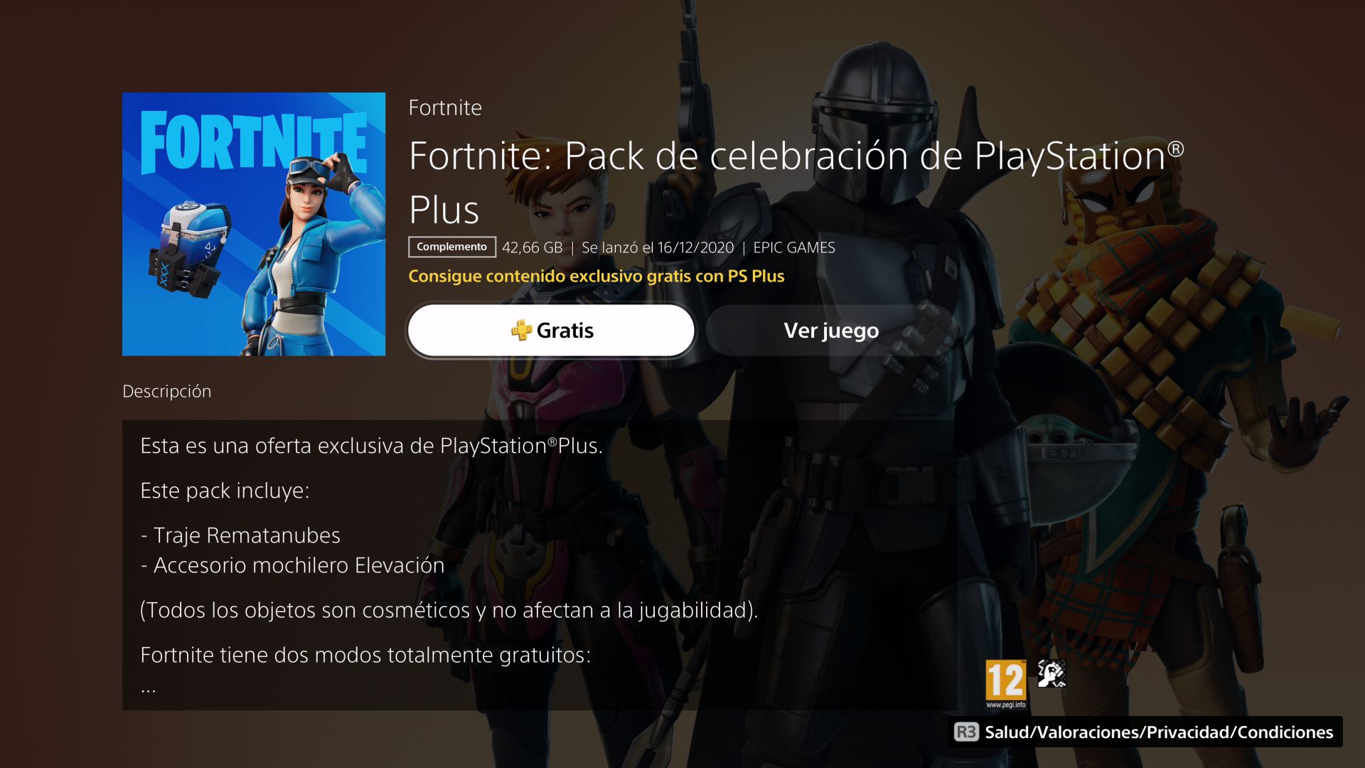 Fortnite Ya Disponible Gratis El Pack De Celebracion Playstation Plus Diciembre Meristation