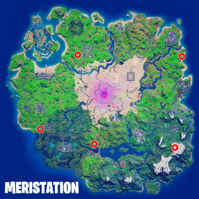 Mapa De Aviones Fortnite Donde Encontrar Aviones Alatormenta X 4 En Fortnite Temporada 5 Meristation