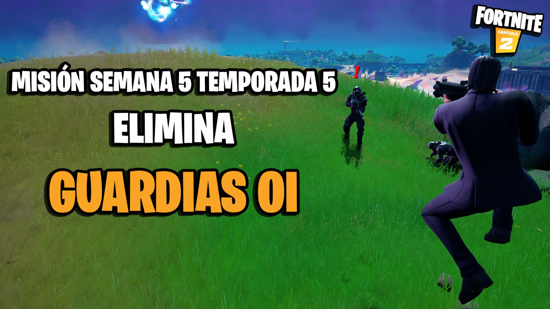 Onde encontrar guardas Oi em Fortnite temporada 5?