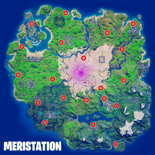 Onde encontrar guardas Oi em Fortnite temporada 5?