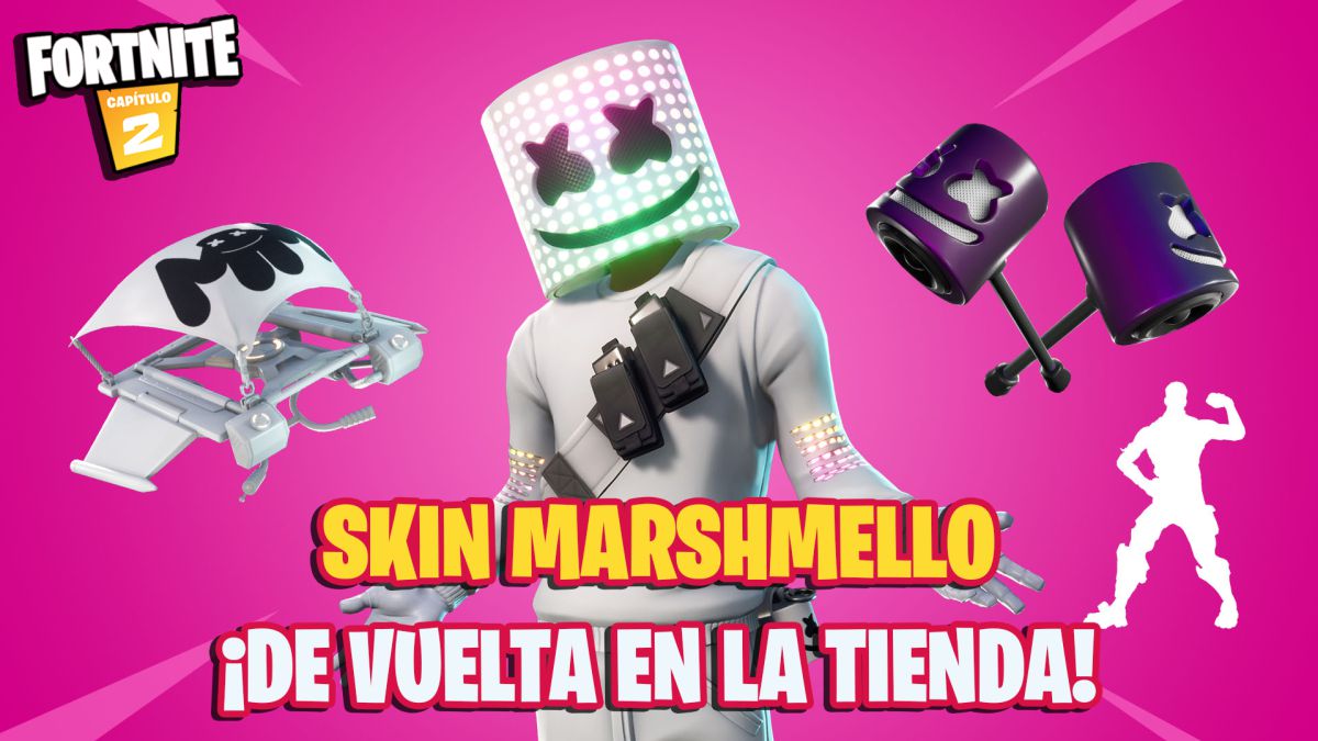 Did Fortnite Rip Off Marshmello Fortnite Marshmello Regresa A La Tienda Por Tiempo Limitado Meristation