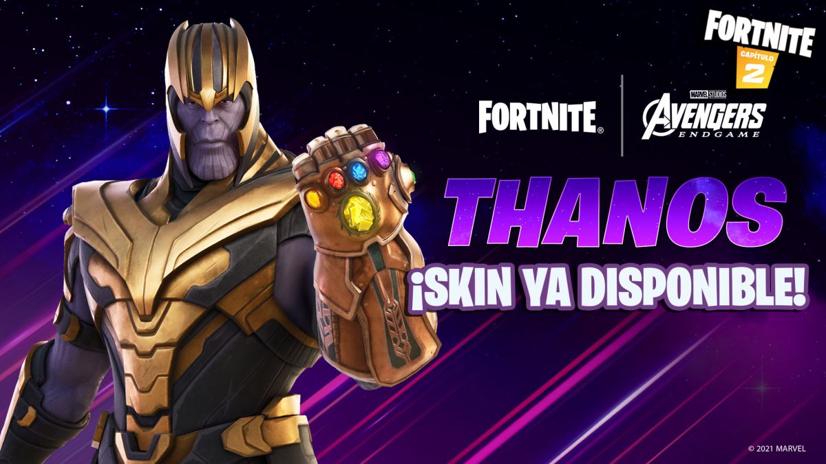 Thanos In Fortnite Ad Fortnite Skin Thanos Ya Disponible Precio Y Contenidos Meristation