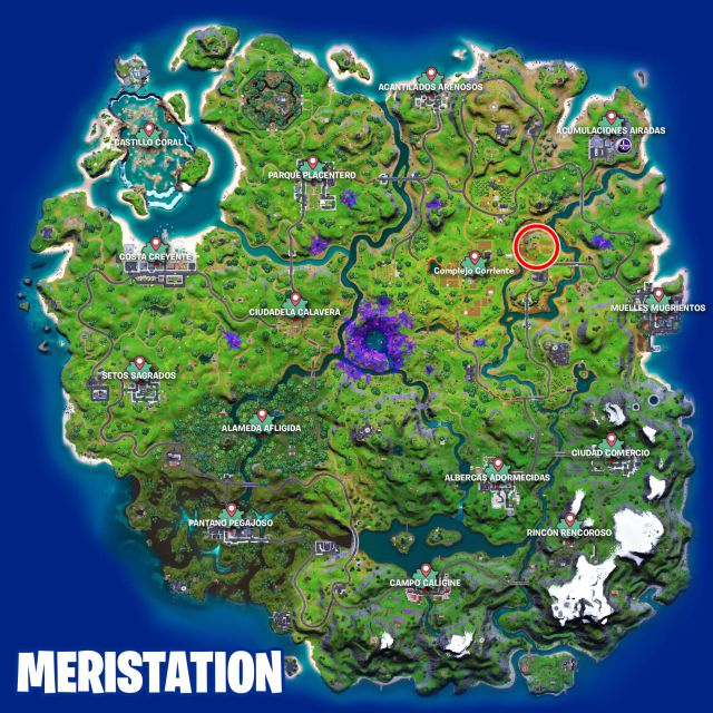 Donde Estan Las Pistas En La Granja De Fortnite Temporada 7 Meristation