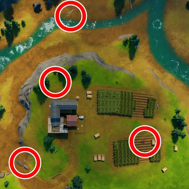 Donde Estan Las Pistas En La Granja De Fortnite Temporada 7 Meristation