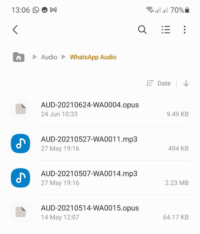 ➤ Cómo guardar los audios de WhatsApp 🕹