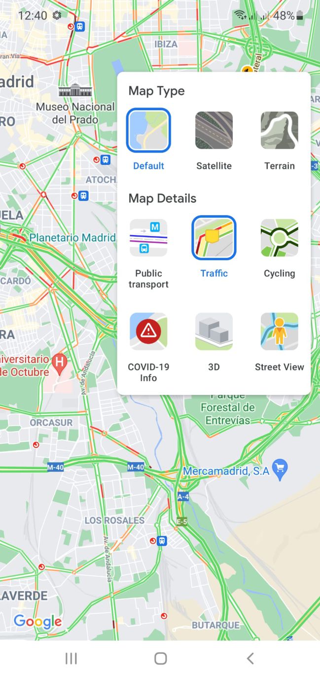 riqueza Hablar con viernes Google Maps: cómo consultar el tráfico en tiempo real y ver si hay atascos  - AS.com
