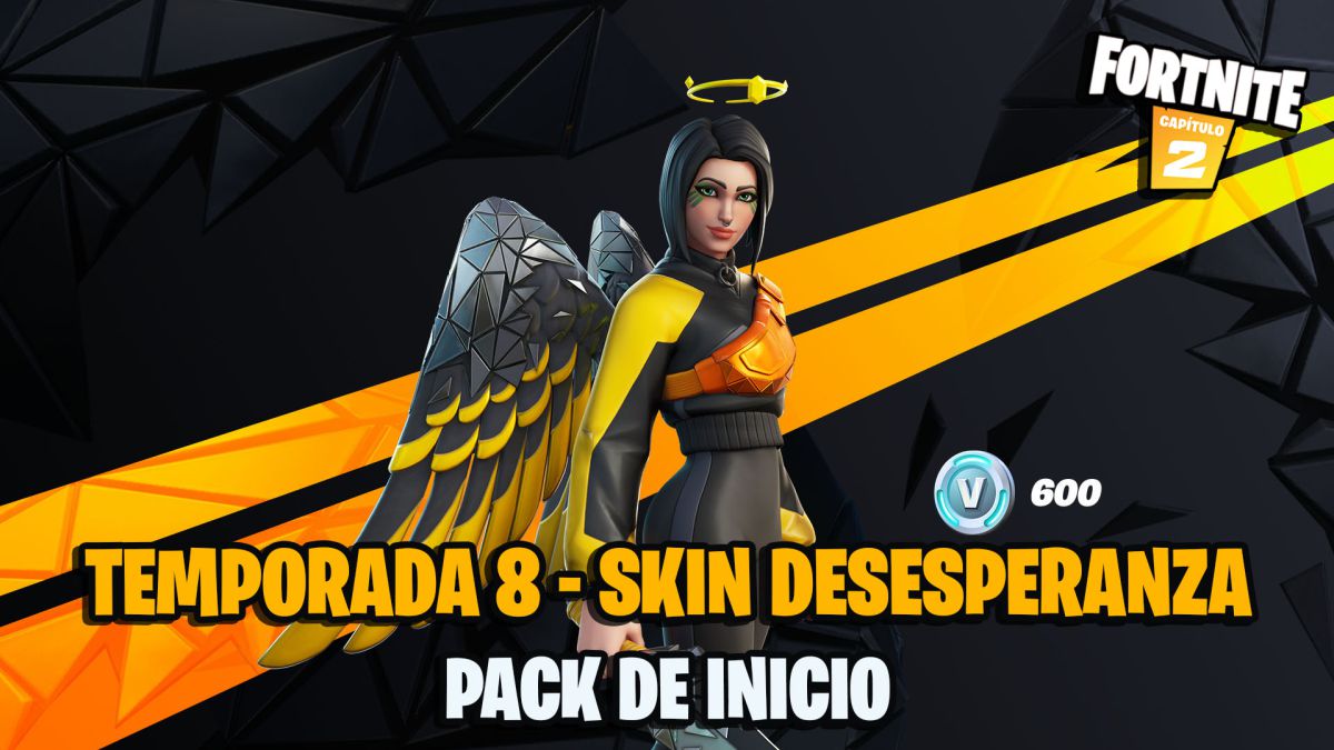 Fortnite Temporada 8 Pack De Inicio Ya Disponible Asi Es El Skin Desesperanza Meristation