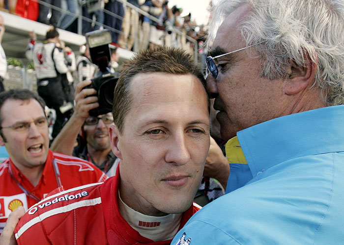 Briatore: "Schumacher no habría vuelto si no creyera que puede ganar" -  AS.com