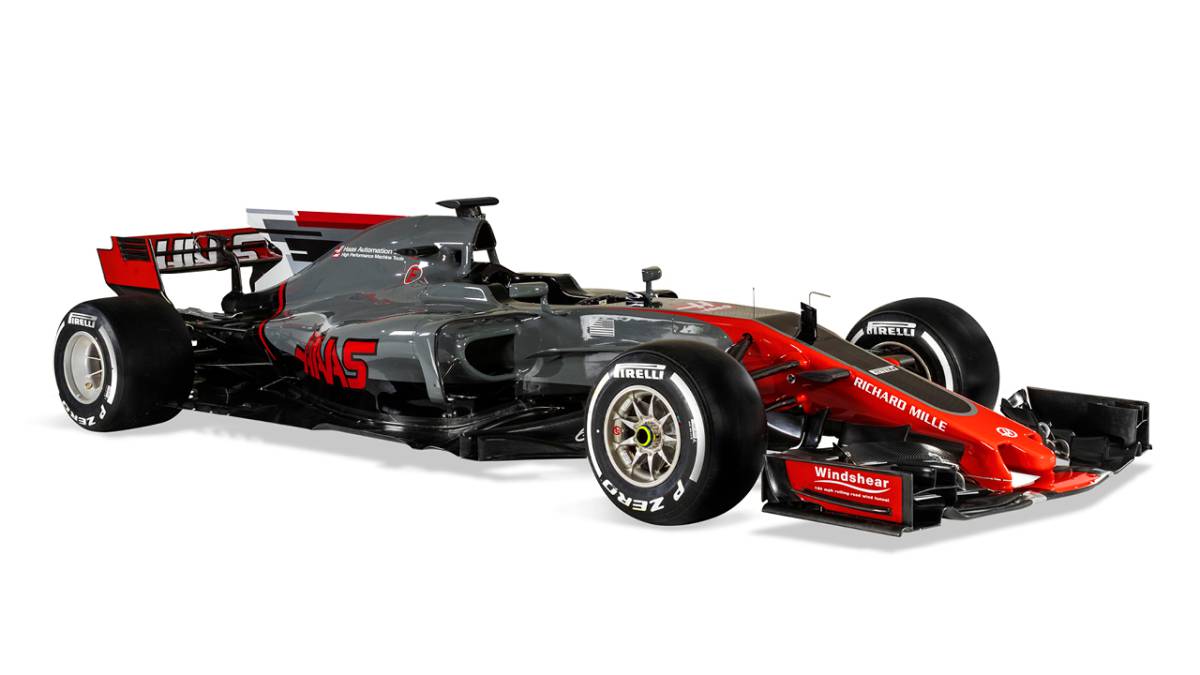 F1 Haas Presento Su Nuevo Vf 17 As Com