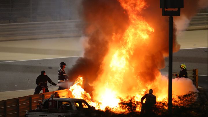 FÓRMULA 1 | Así fue el terrible accidente de Grosjean - AS.com
