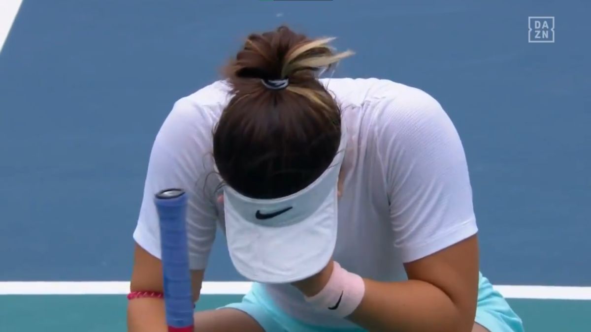 Las Lagrimas De Sufrimiento De Bianca Andreescu Tras Lesionarse En La Final Del Miami Open As Com