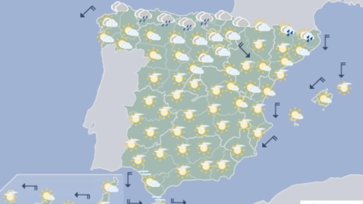 tiempo para la semana