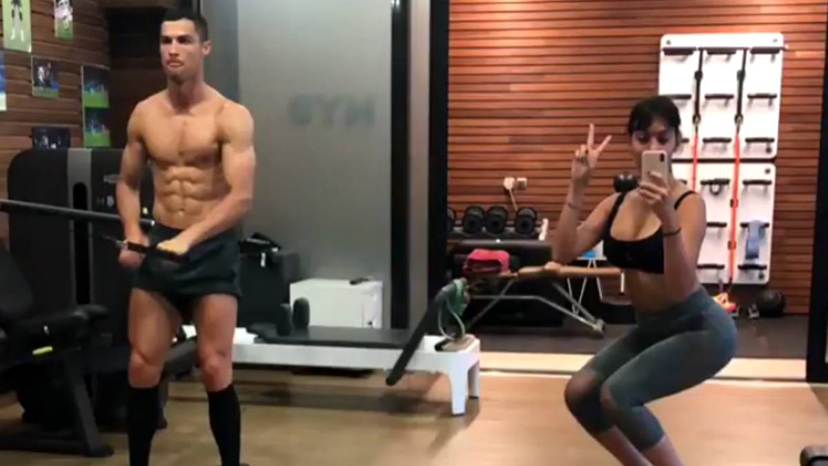 Cristiano Ronaldo En El Gym