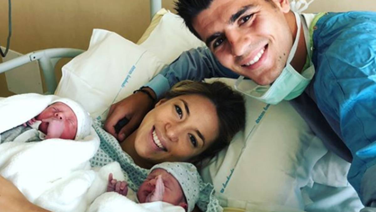 Alvaro Morata Y Alice Campello Anuncian El Nacimiento De Sus Hijos Con Textos Muy Emotivos As Com