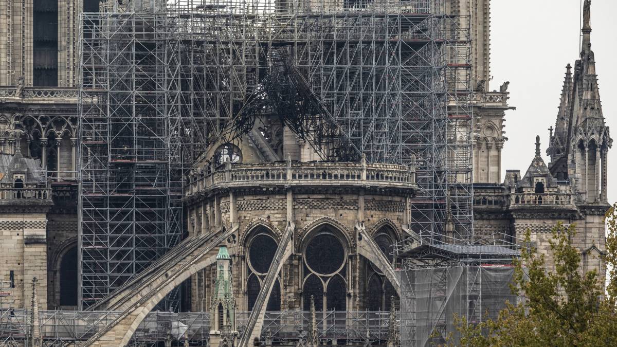 Notre Dame: extinguido el incendio, se ponen las bases para la reconstrucción de la catedral - AS.com